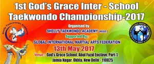 1st God's Grace Inter - School Taekwondo Championship 2017