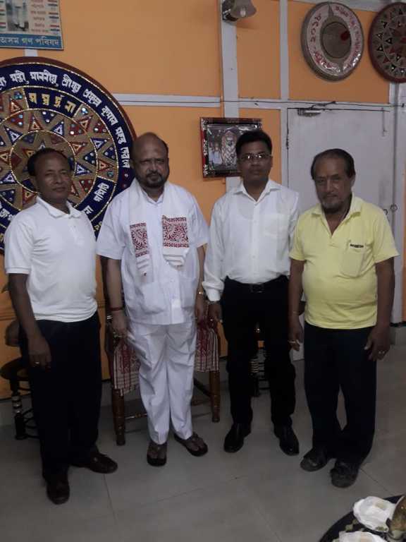 Visit Ex Chief Minister Prafulla Kr Mahanta on 10/09/2018