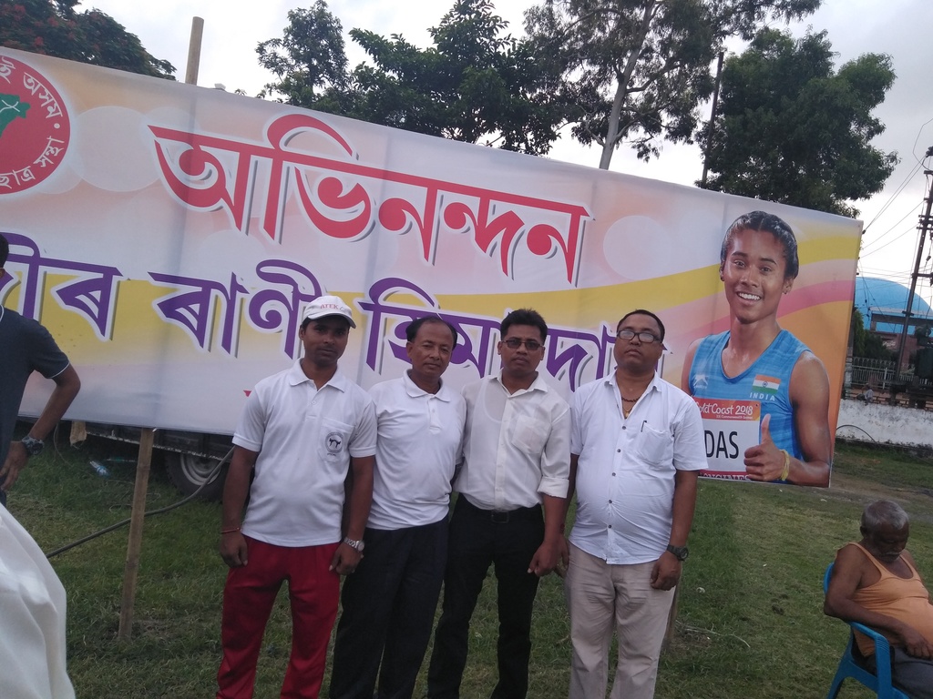 GIMAF Felicitate HIMA DAS Asian Games 2018 Gold Medallist on 10/09/2018