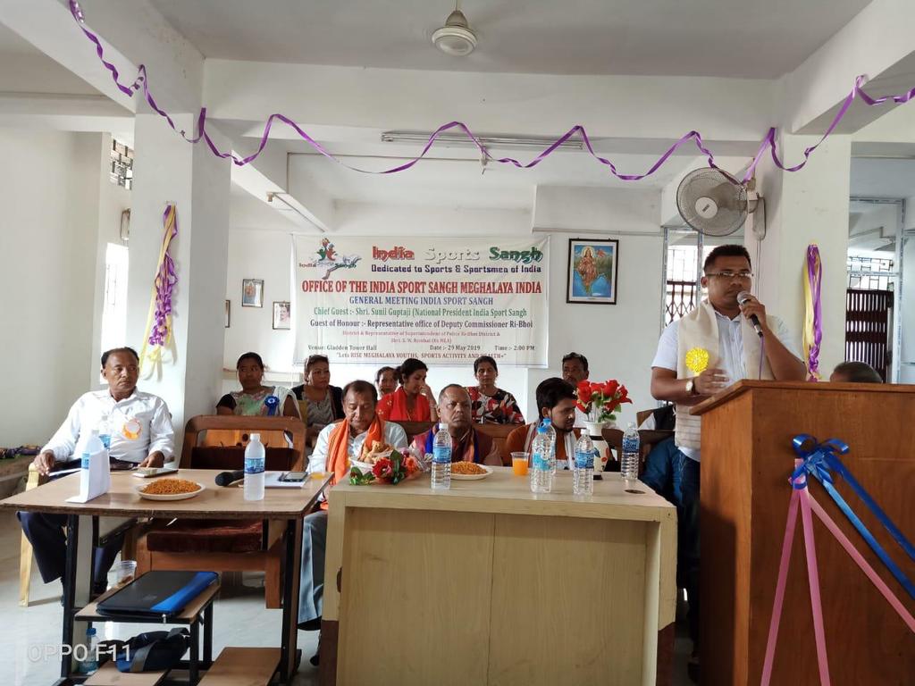 Attend Program at Ri Bhoi District BJP office on 29/05/2019