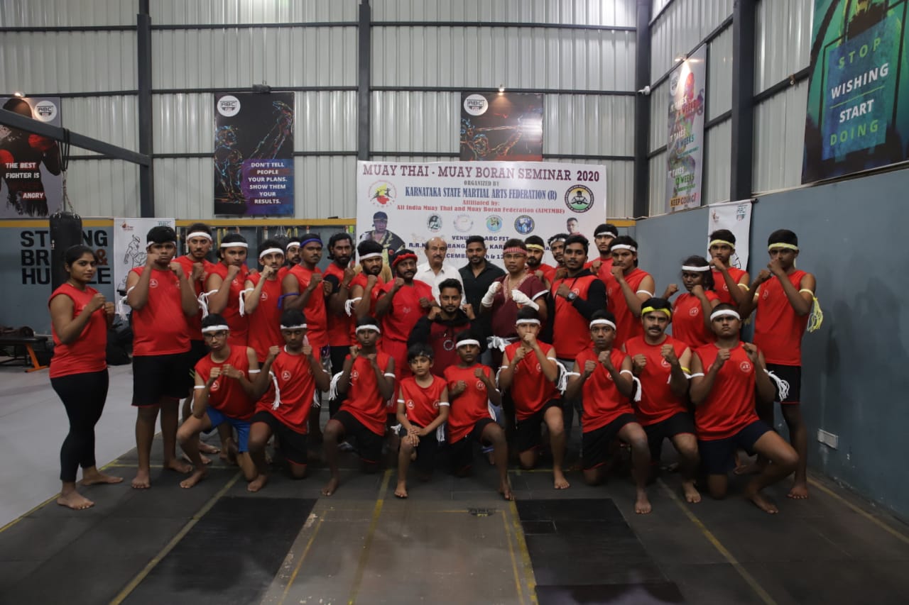 Muay Thai – Muay Boran Seminar 2020 at Bangalore, Karnataka