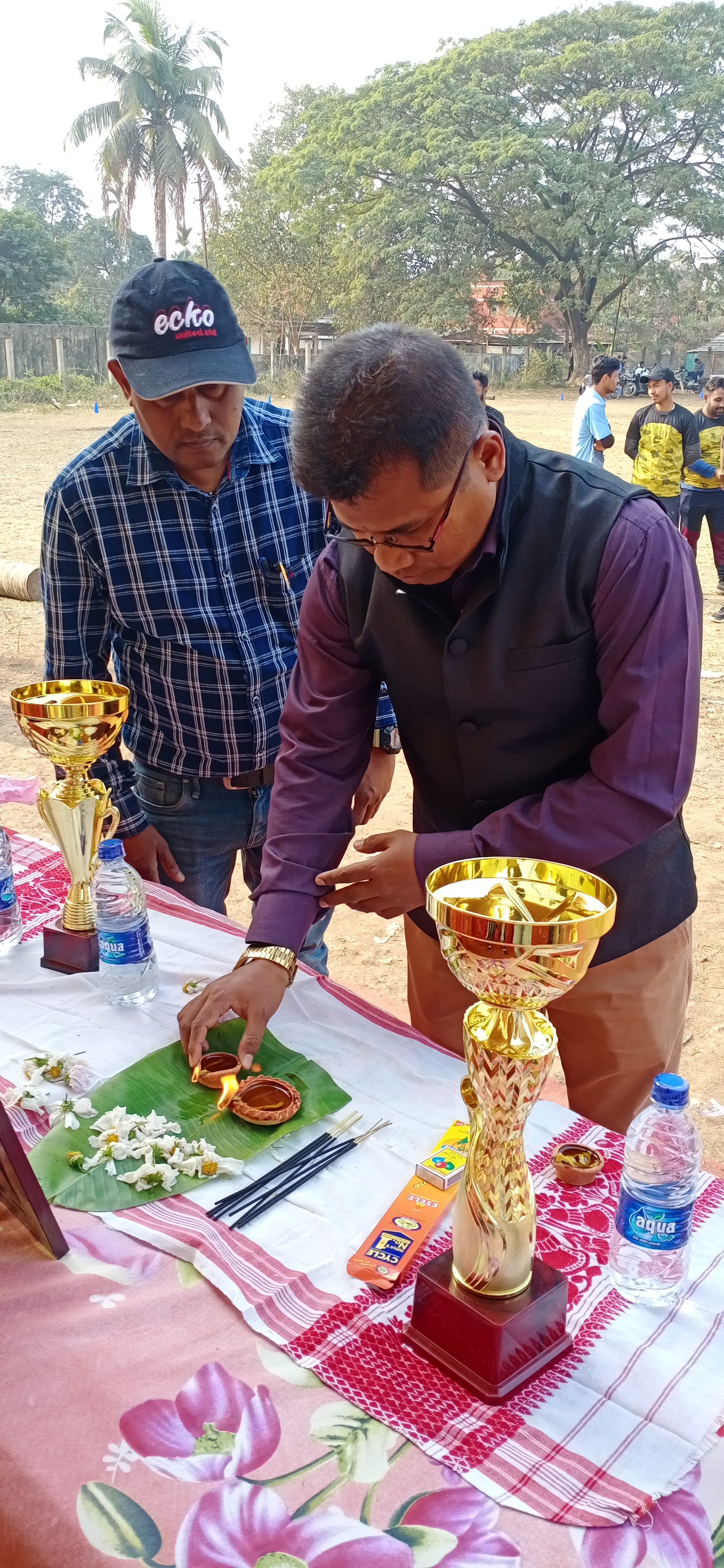 President of GIMAF invited in Cricket Tournament