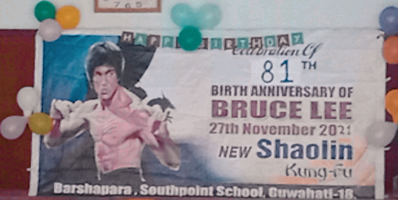 Bruce Lee Birthday at South Point School campus 2021